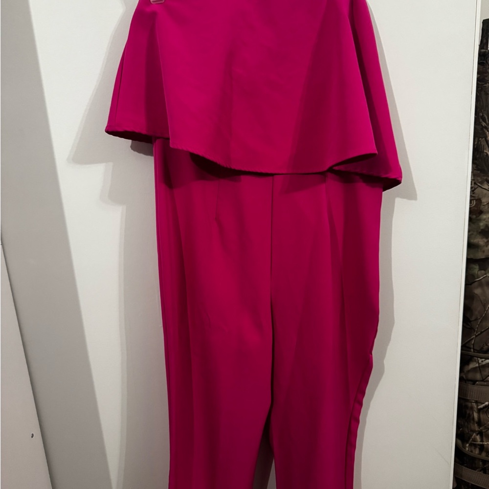 Elegant Pink Women's Jumpsuit